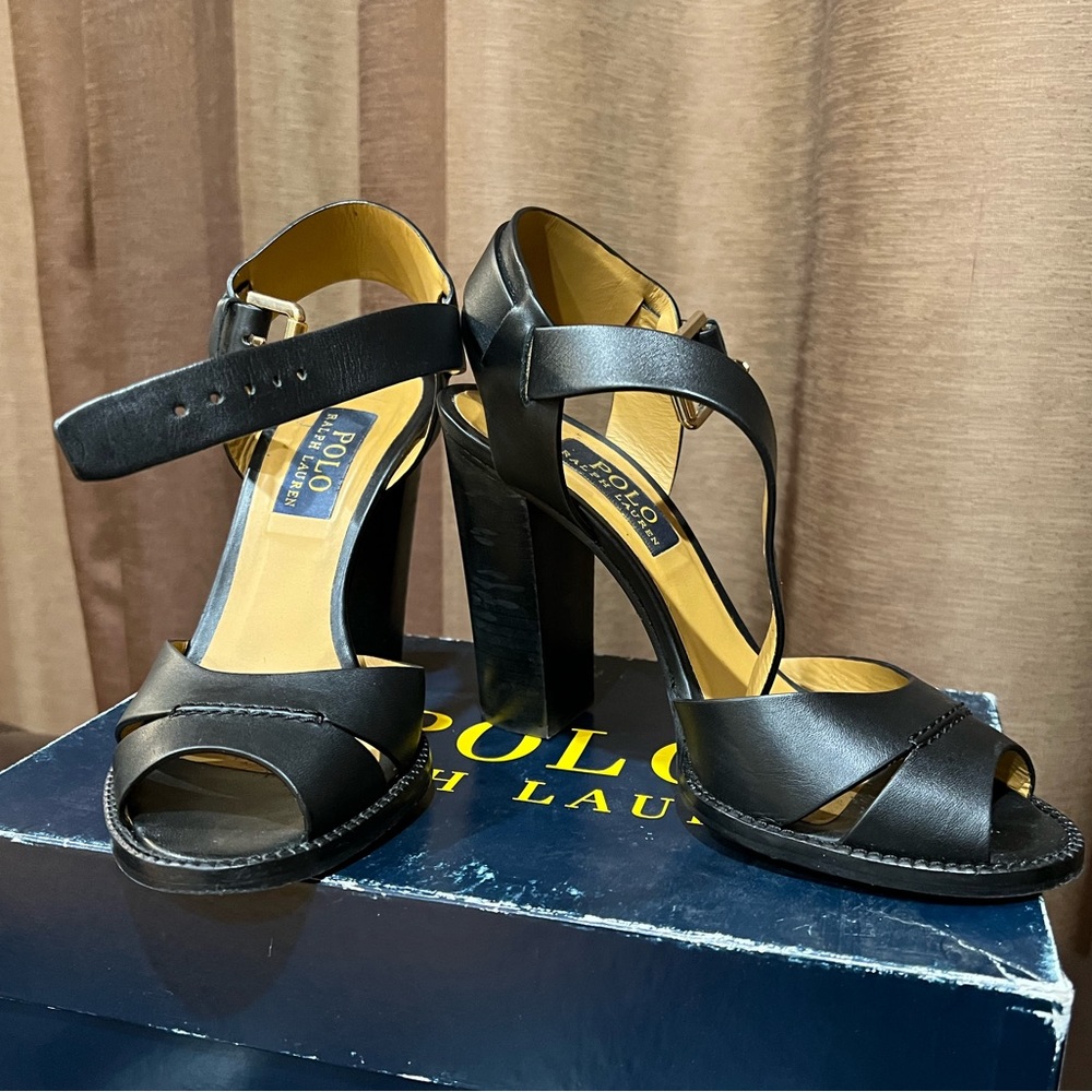 High heel sandals by Polo Ralph Lauren